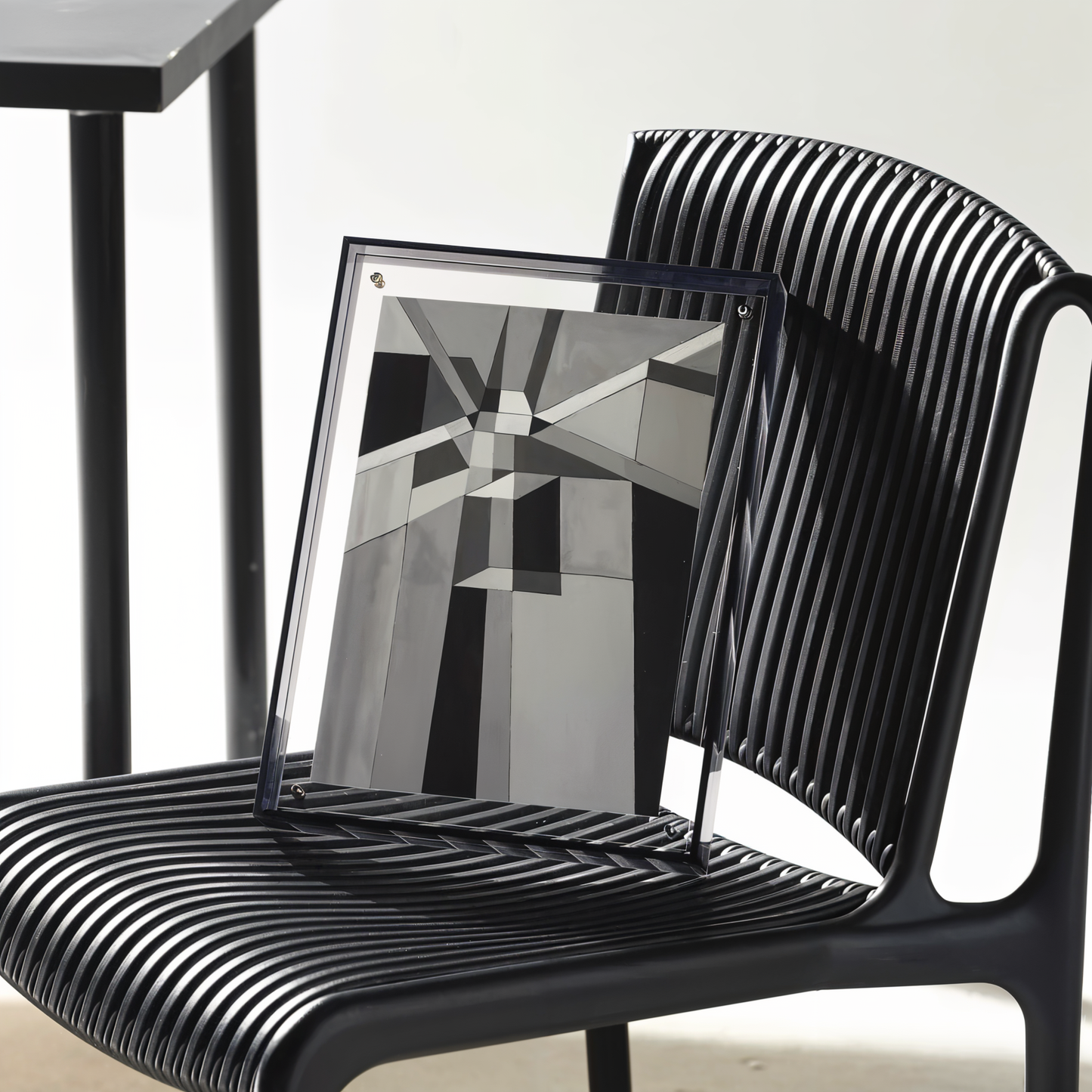 Frendorf | VividAcryl Neon-Bilderrahmen - Leuchtende Acrylrahmen im 80er-Jahre-Stil für ein lebendiges Wohnambiente