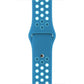 Frendorf | Für Apple Watch Series 7 41mm / 6 & SE & 5 & 4 40mm / 3 & 2 & 1 38mm Mode Klassisches Silikon Sportuhr Band (Blau)