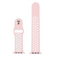 Frendorf | Für Apple Watch Series 7 41mm / 6 & SE & 5 & 4 40mm / 3 & 2 & 1 38mm Modisches Klassisches Silikon Sport Armband (Pink Weiß)