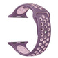Frendorf | Für Apple Watch Series 7 41 mm / 6 & SE & 5 & 4 40 mm / 3 & 2 & 1 38 mm Mode Klassische Silikon Sport Armband (Lila Puder)