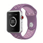 Frendorf | Für Apple Watch Series 7 41 mm / 6 & SE & 5 & 4 40 mm / 3 & 2 & 1 38 mm Mode Klassische Silikon Sport Armband (Lila Puder)