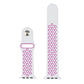 Frendorf | Für Apple Watch Series 7 41mm / 6 & SE & 5 & 4 40mm / 3 & 2 & 1 38mm Modisches Klassisches Silikon Sport Armband (Weiß Lila)