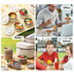 Frendorf | EetJoy | Bento Lunchbox Set | Hält dein Essen warm | Nachhaltig und stilvoll