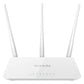 Frendorf | Tenda F3 Wireless 2,4GHz 300Mbps WiFi Router mit 3*5dBi externen Antennen (Weiß)