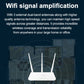 Frendorf | Tenda F3 Wireless 2,4GHz 300Mbps WiFi Router mit 3*5dBi externen Antennen (Weiß)