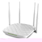 Frendorf | Tenda FH456 Wireless 2.4GHz 300Mbps WiFi Router mit 4*5dBi externen Antennen (Weiß)