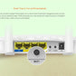 Frendorf | Tenda FH456 Wireless 2.4GHz 300Mbps WiFi Router mit 4*5dBi externen Antennen (Weiß)