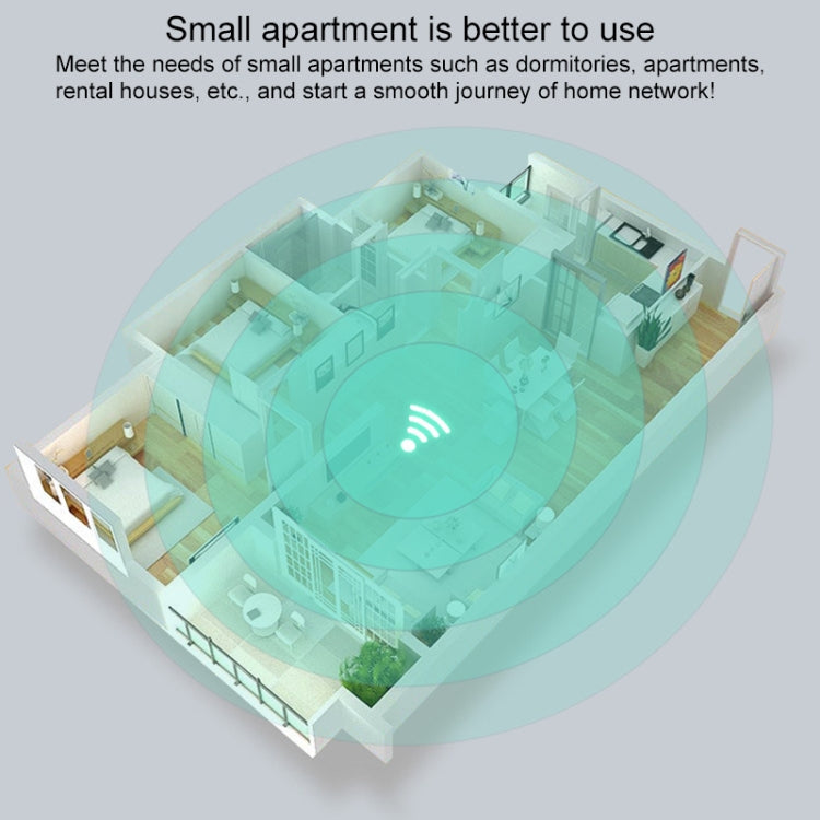 Frendorf | COMFAST WR613N V3 Home 300Mbps Wireless Router 2.4G WiFi Netzwerk-Extender