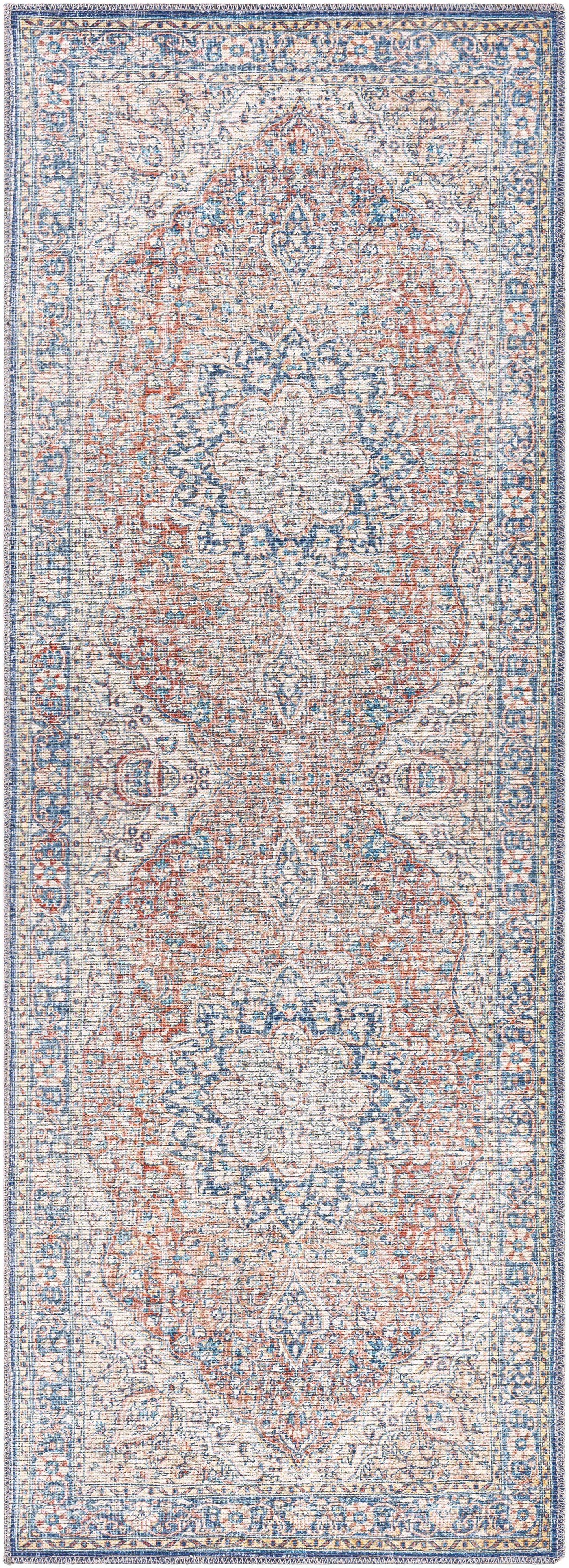Wacousta Red&Blue Waschbarer Teppich - Limitierte Auflage