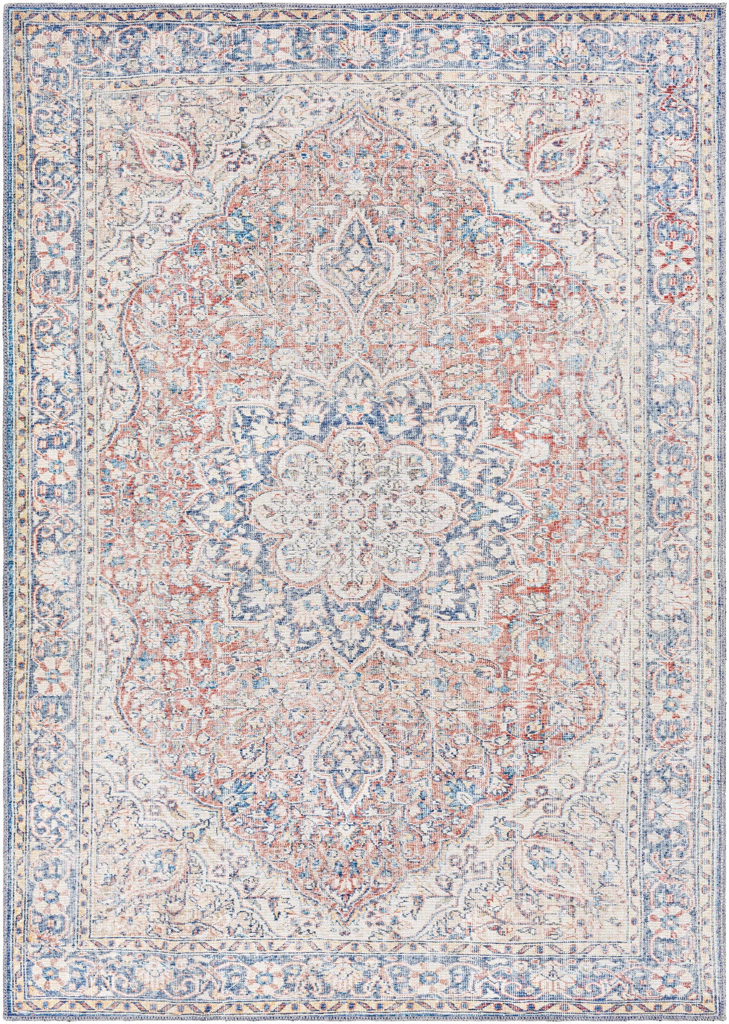 Wacousta Red&Blue Waschbarer Teppich - Limitierte Auflage