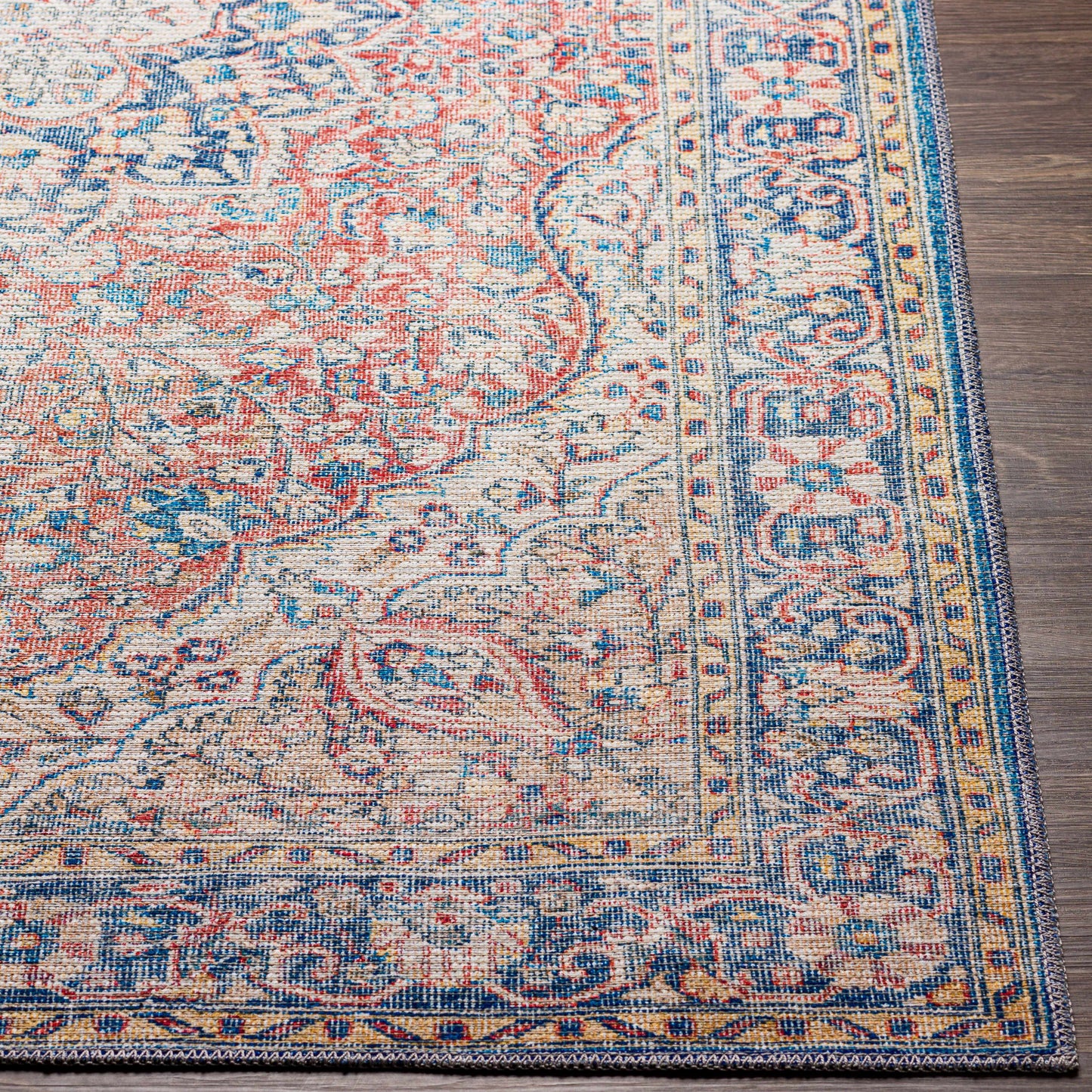 Wacousta Red&Blue Waschbarer Teppich - Limitierte Auflage