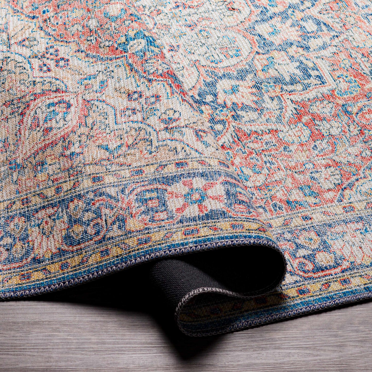Wacousta Red&Blue Waschbarer Teppich - Limitierte Auflage