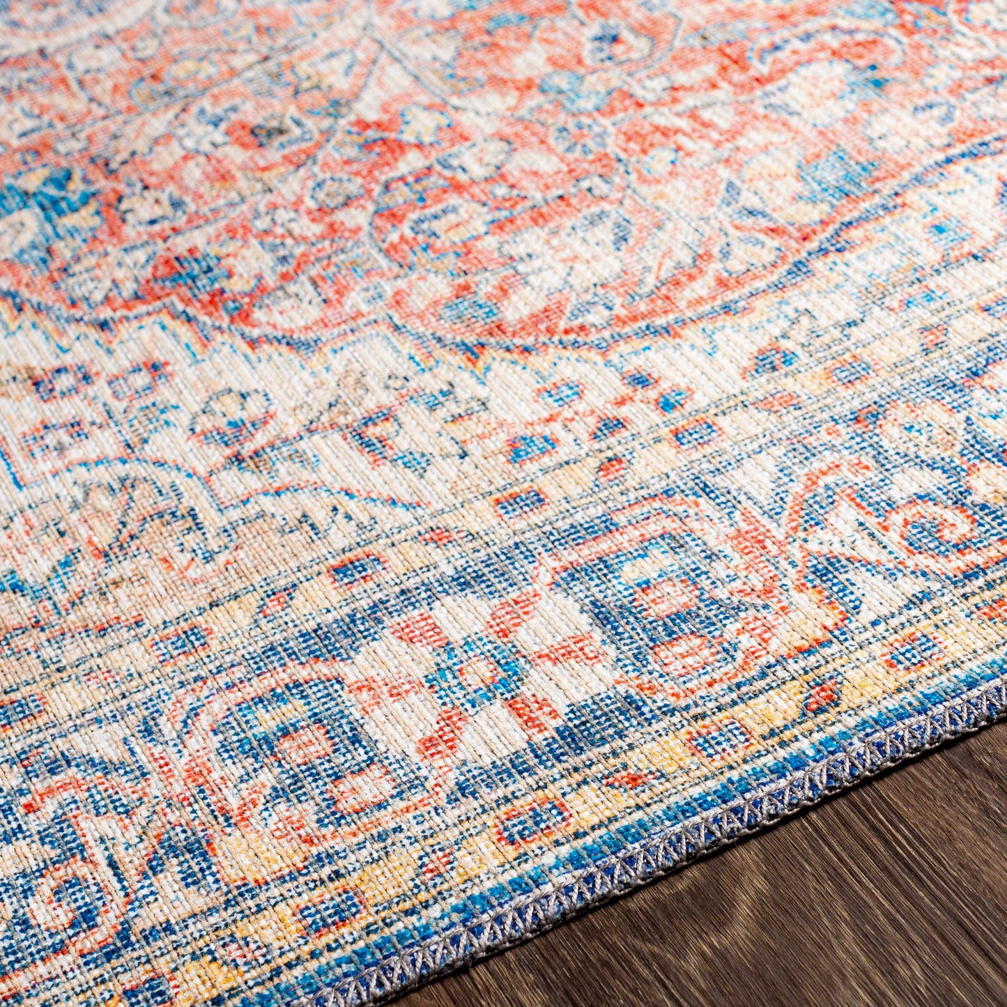 Wacousta Red&Blue Waschbarer Teppich - Limitierte Auflage