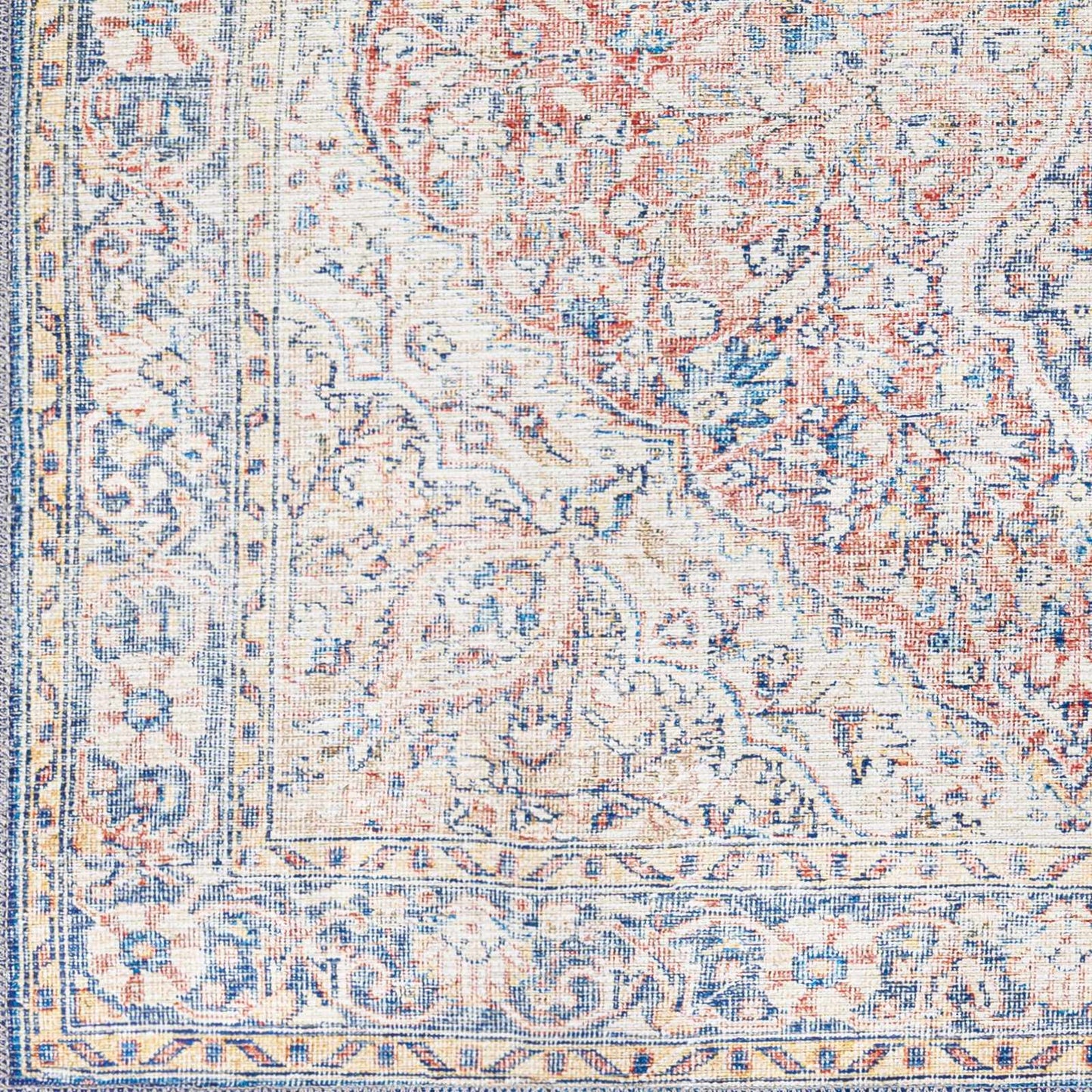 Wacousta Red&Blue Waschbarer Teppich - Limitierte Auflage