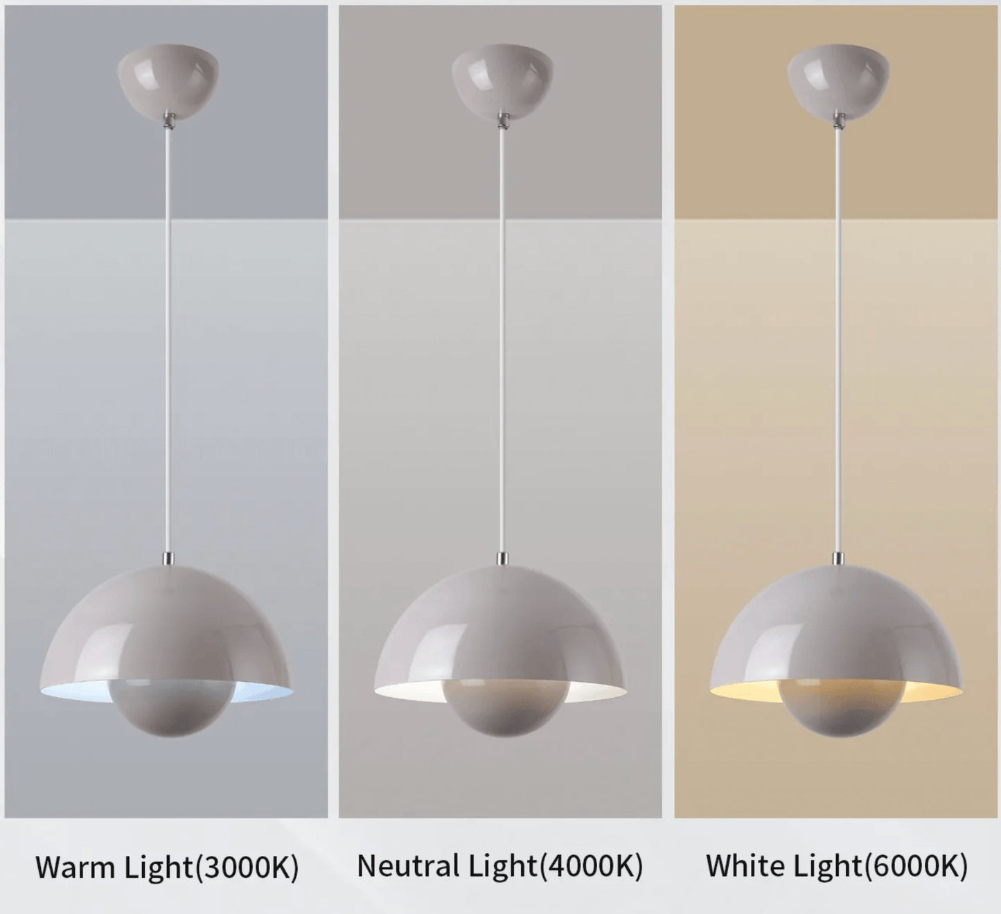 Scandinavian Radiance Moderne nordische Pendelleuchte