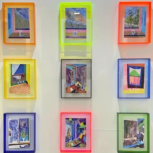 Frendorf | AuraFrame - Transparenter Neonlicht-Foto-Rahmen