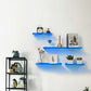 Wandregal Schwimmend - Wandregal Industriell - Duschregal - Duschbrett - Blau