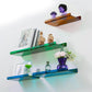 Wandregal Schwimmend - Wandregal Industriell - Duschregal - Duschbrett - Blau