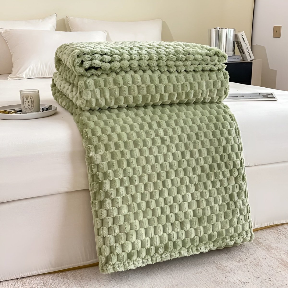 Veluno Flauschige Fleece-Decke - Weiche und Warme Decke für Kalte Tage