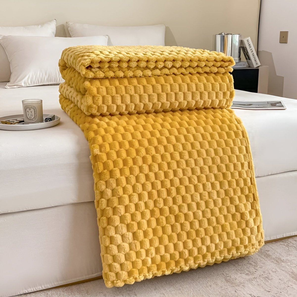 Veluno Flauschige Fleece-Decke - Weiche und Warme Decke für Kalte Tage
