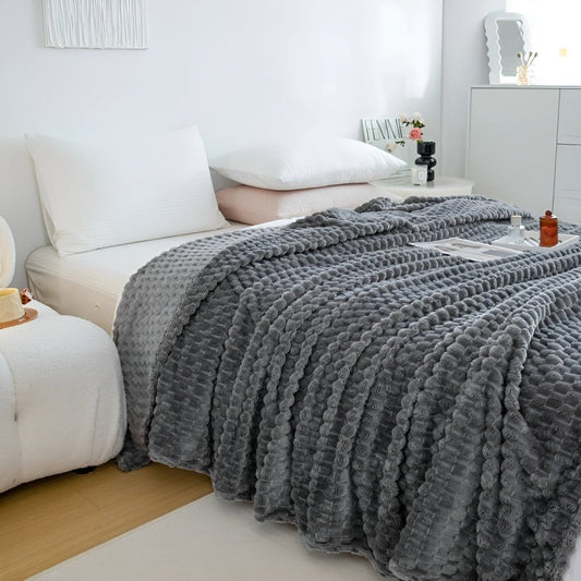 Veluno Flauschige Fleece-Decke - Weiche und Warme Decke für Kalte Tage