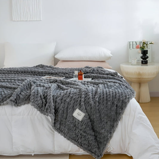 Veluno Flauschige Fleece-Decke - Weiche und Warme Decke für Kalte Tage
