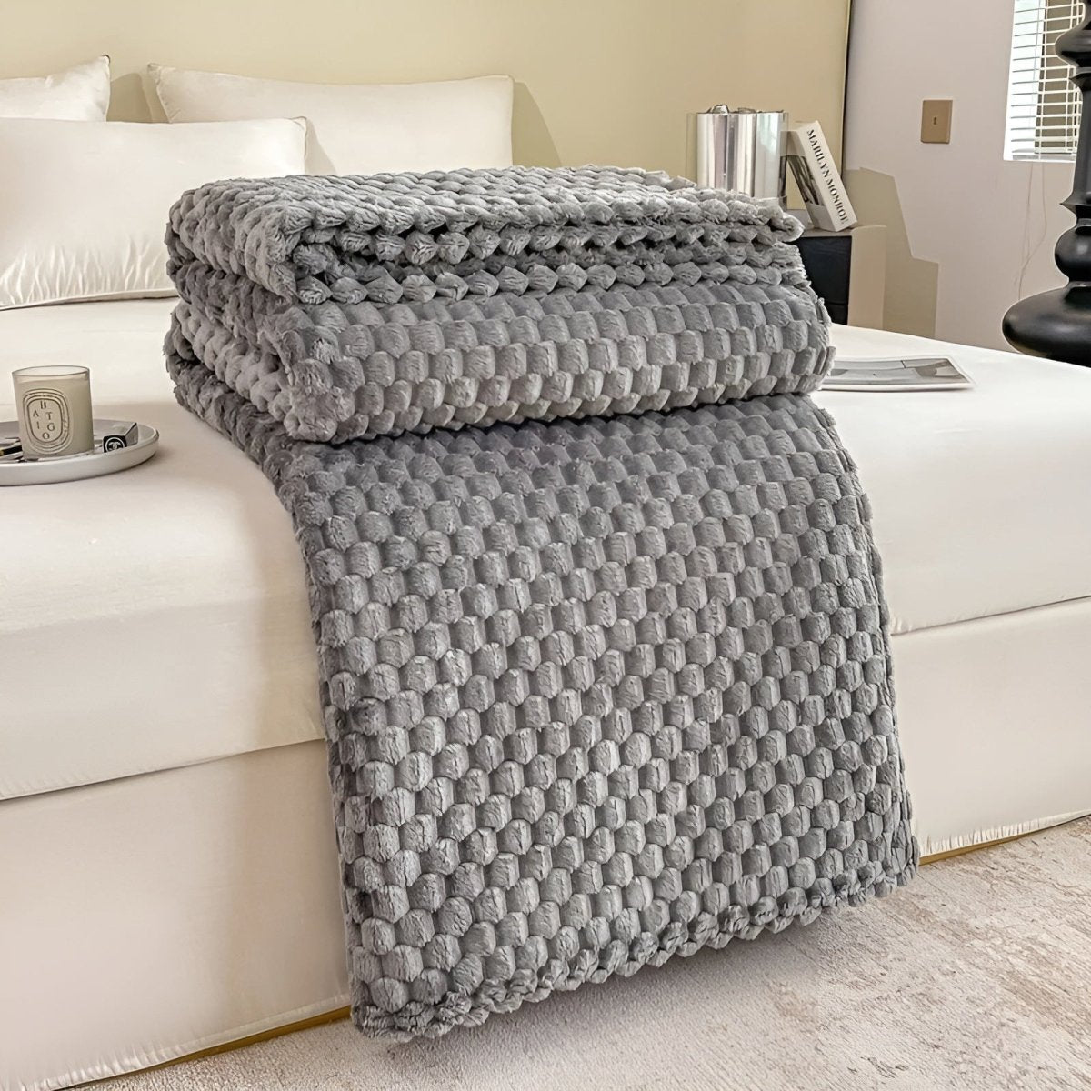 Veluno Flauschige Fleece-Decke - Weiche und Warme Decke für Kalte Tage