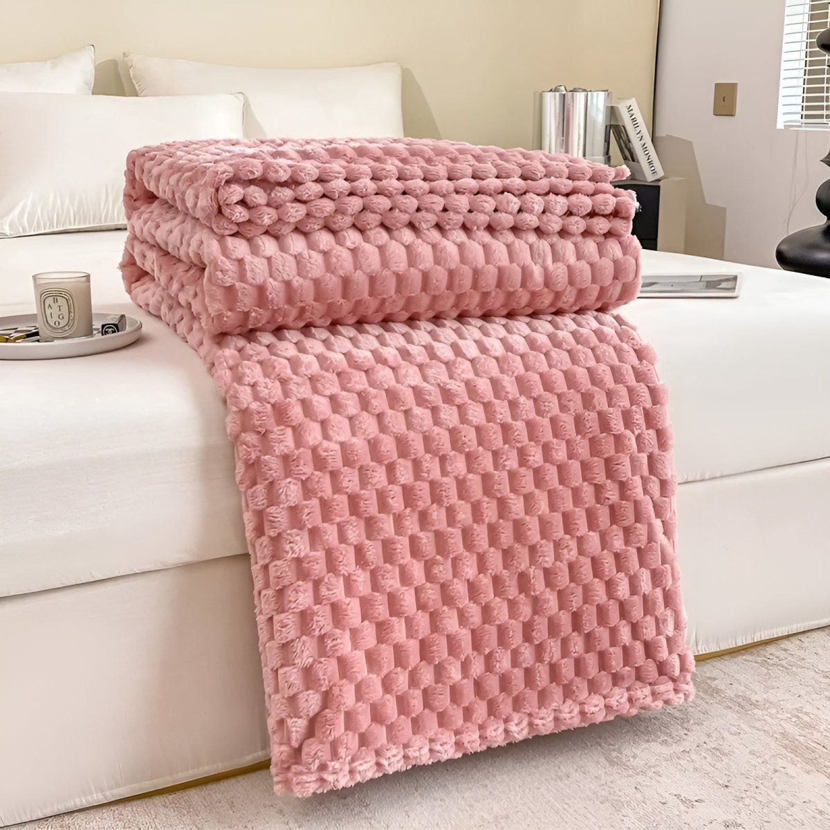 Veluno Flauschige Fleece-Decke - Weiche und Warme Decke für Kalte Tage
