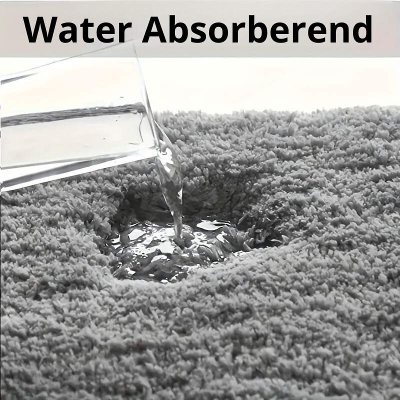 Weiche verstärkte Badematte | Absorbierend & rutschfest