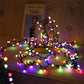 TwinkleWave – Wasserdichte LED-Lichterkette für Außen