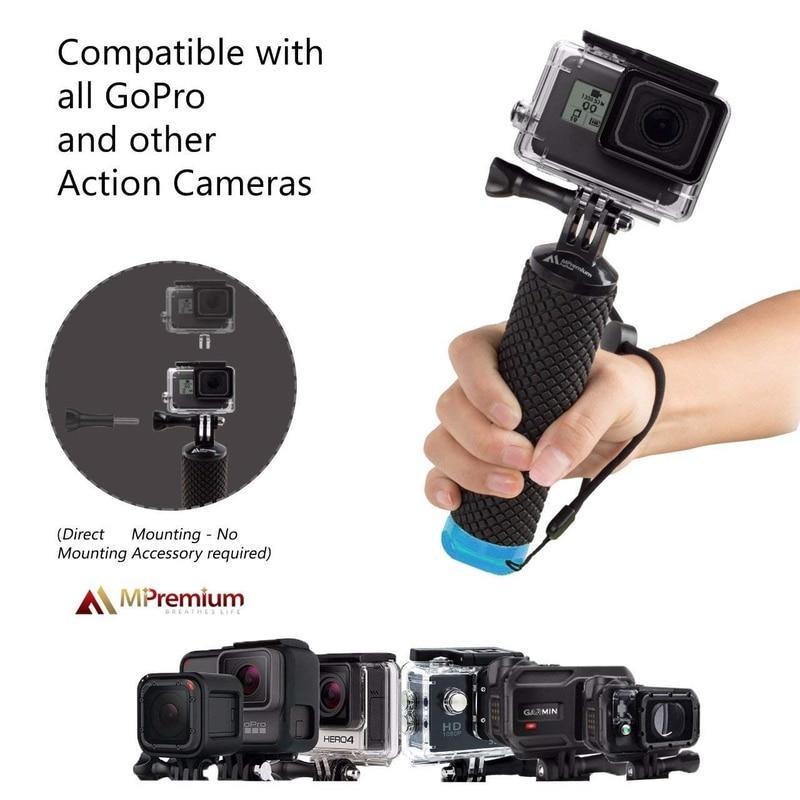 Frendorf | Wasserdichter schwimmender Handgriff für GoPro Kamera Hero 7 Session Hero 6 5 4 3+ 2 Wassersport Actionkameras Zubehör