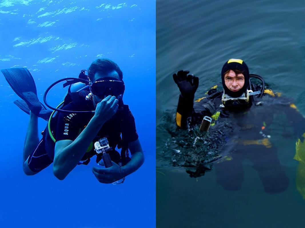 Frendorf | Wasserdichter schwimmender Handgriff für GoPro Kamera Hero 7 Session Hero 6 5 4 3+ 2 Wassersport Actionkameras Zubehör