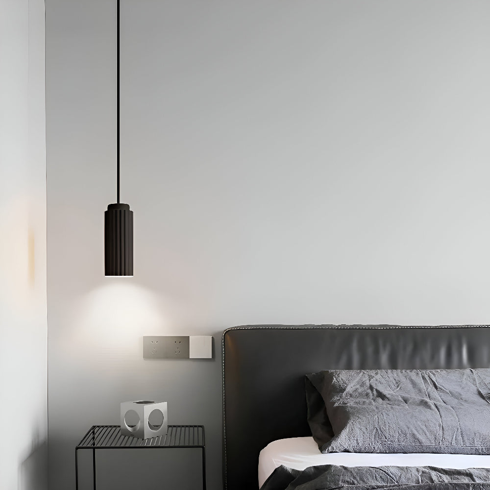 Frendorf | Wavy Nordic Pendelleuchte - Zylindrische Hängelampe