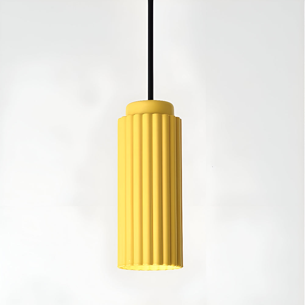 Frendorf | Wavy Nordic Pendelleuchte - Zylindrische Hängelampe