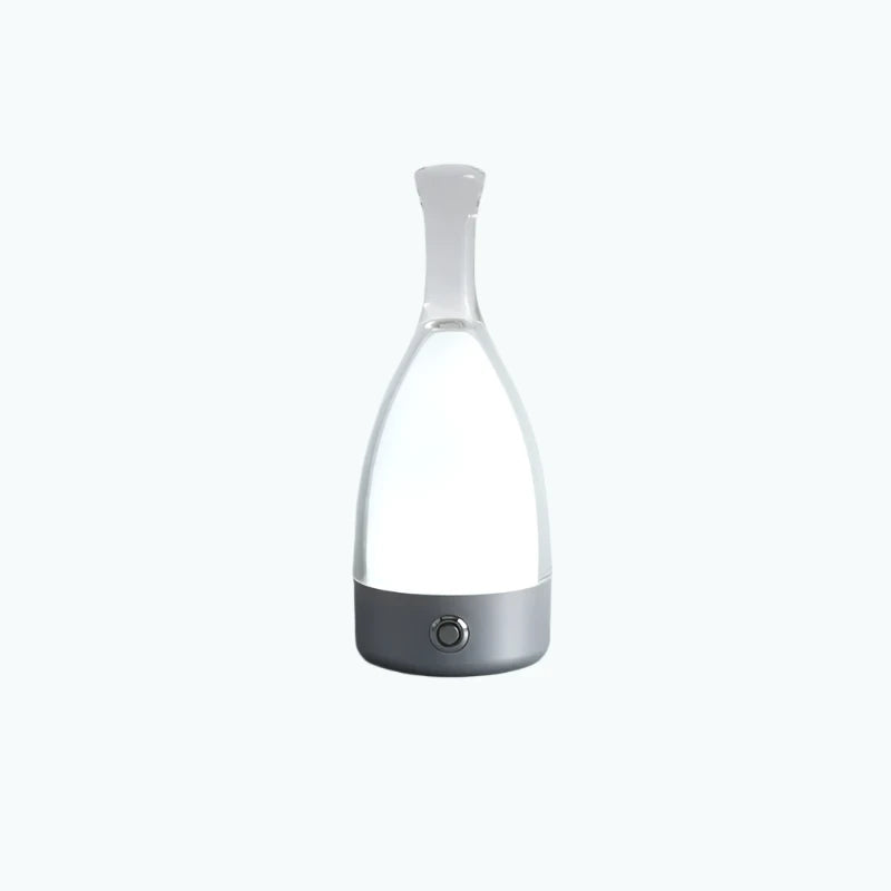 Frendorf | GlowVino Wiederaufladbares dekoratives Nachtlicht | Weinflaschen-Design | Stimmungsvolle LED-Beleuchtung | Kabellos