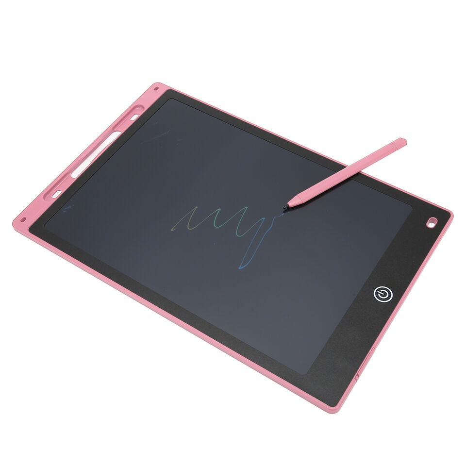 Frendorf | 12-Zoll LCD-Schreibtafel - Radierbares Kritzelbrett für Kinder, wiederverwendbares Lern-Notizbuch