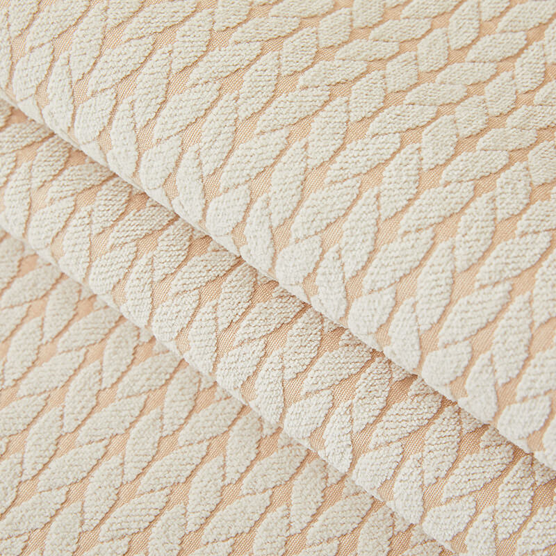Weizenährenmuster Chenille Anti-Kratzer Couchüberwurf