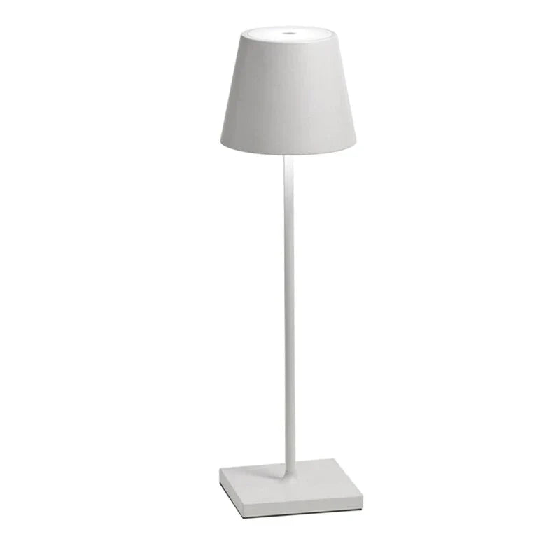 Frendorf | kabellose LED Tischleuchte- USB wiederaufladbar + 3 Stufen dimmbar