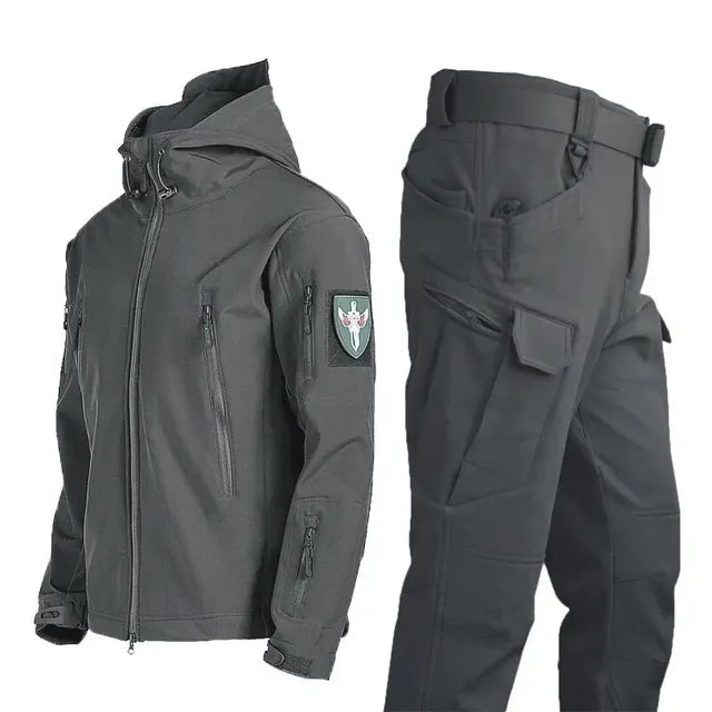 Frendorf | JASPER Set | Softshell Rash Jacket Set mit Hose für Extreme Wetterbedingungen