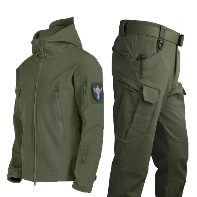 Frendorf | JASPER Set | Softshell Rash Jacket Set mit Hose für Extreme Wetterbedingungen