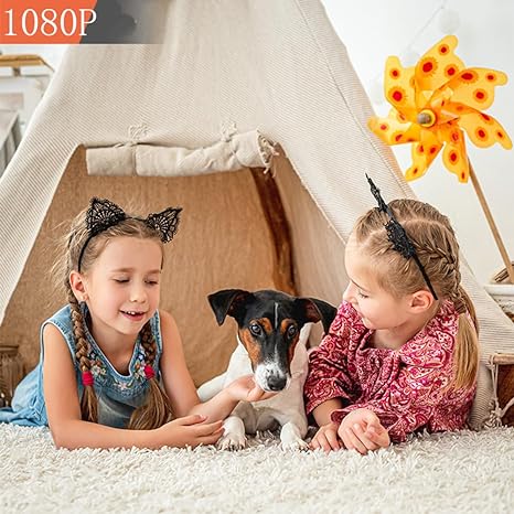 Frendorf | 1080P Drahtlose WiFi Sicherheitskamera | Wetterfest, App-gesteuert & Ideal für Innen- und Außenüberwachung | Kleine Schaltungs Kamera