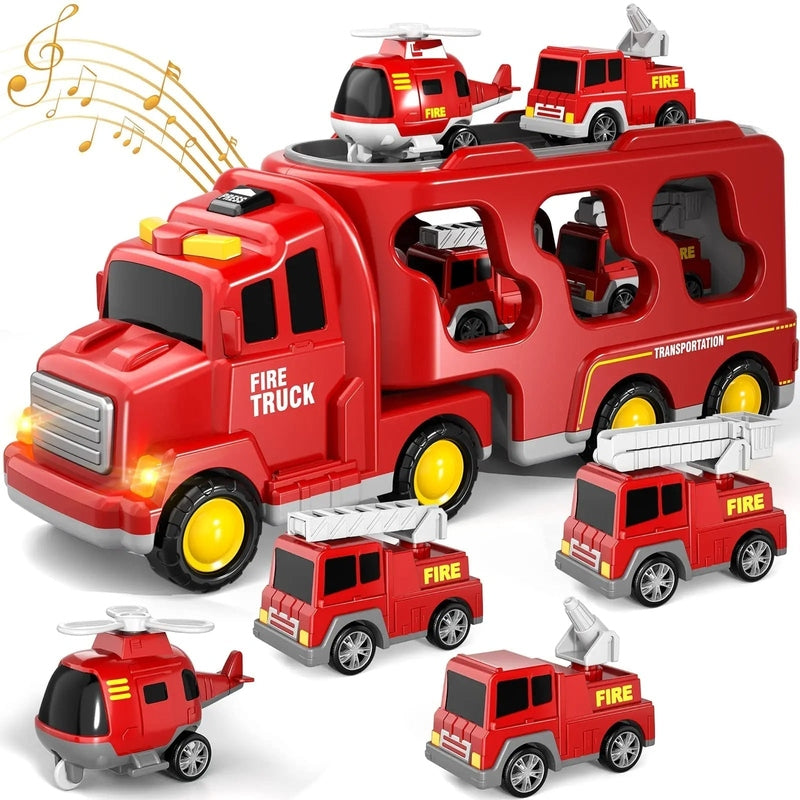 Frendorf | Interaktiver Kinder-Spielzeugtruck mit Licht und Sound – AutoMax Leo