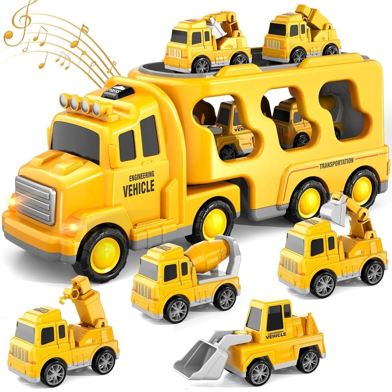 Frendorf | Interaktiver Kinder-Spielzeugtruck mit Licht und Sound – AutoMax Leo