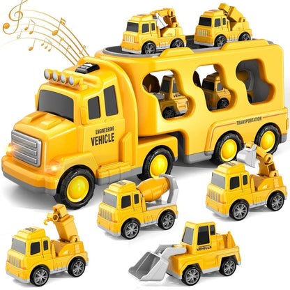 Frendorf | Interaktiver Kinder-Spielzeugtruck mit Licht und Sound – AutoMax Leo