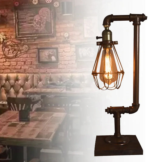 RetroCharm – Retro-Tischlampe aus Metall