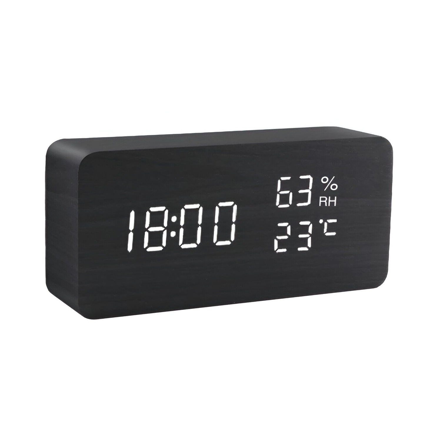 Frendorf | LED Holz Digitaluhr
