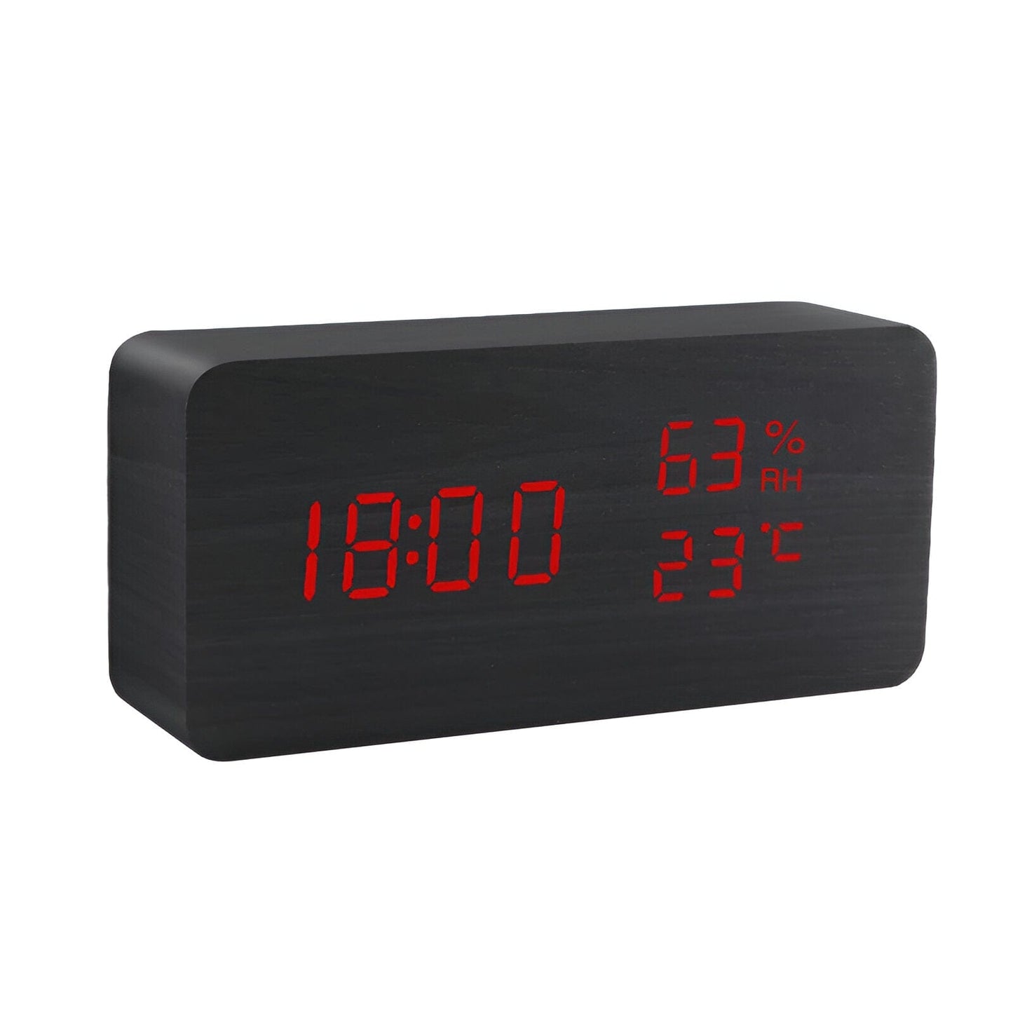 Frendorf | LED Holz Digitaluhr
