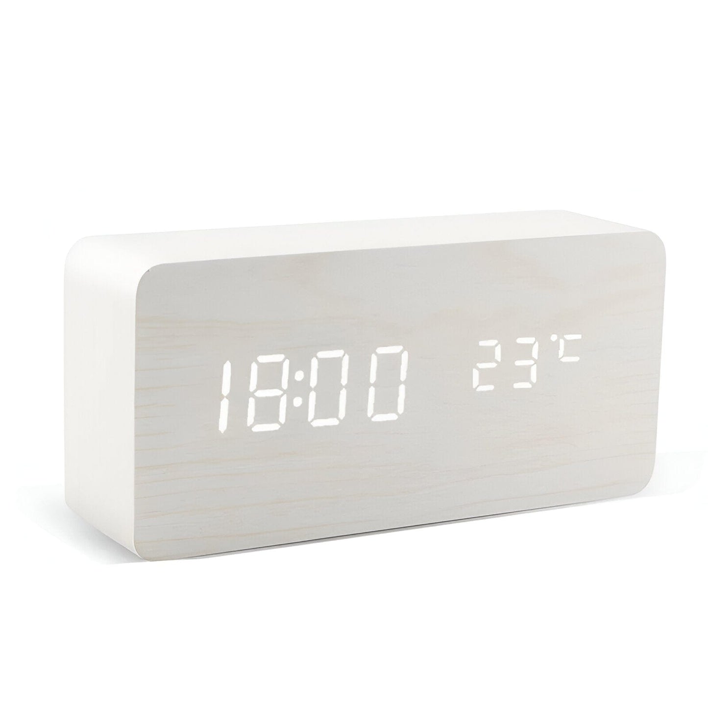 Frendorf | LED Holz Digitaluhr
