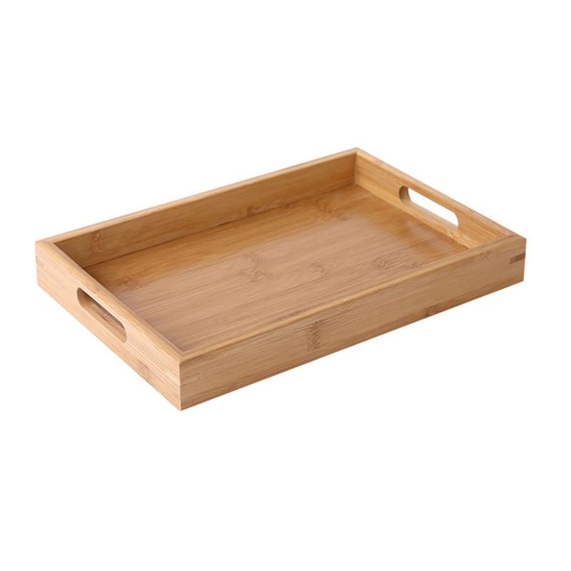 Serviertablett aus Holz