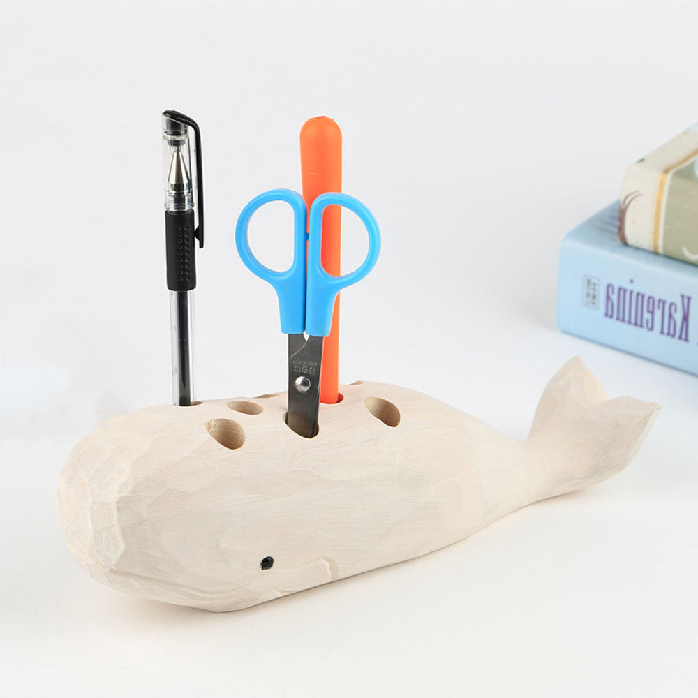 Frendorf | Holz Walfisch Kreativer Stift Halter